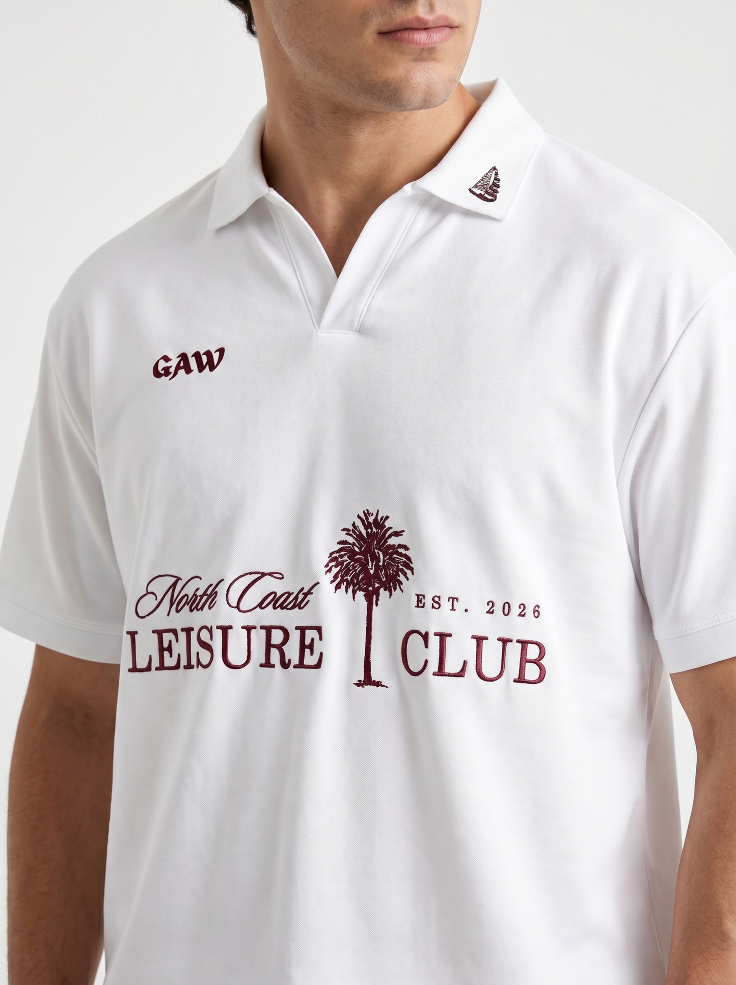 North Coast Leisure Club Polo - 'Palm' Edition