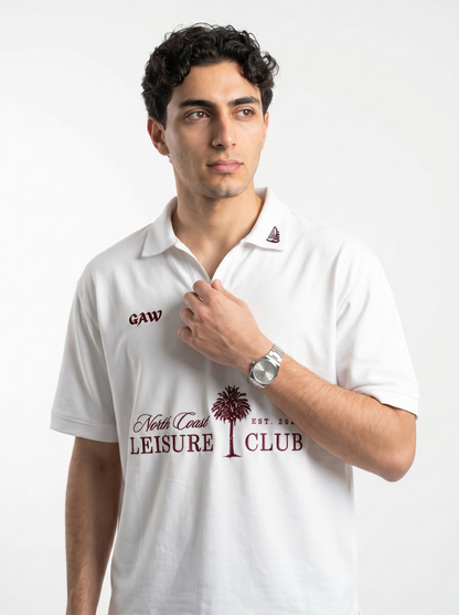 North Coast Leisure Club Polo - 'Palm' Edition