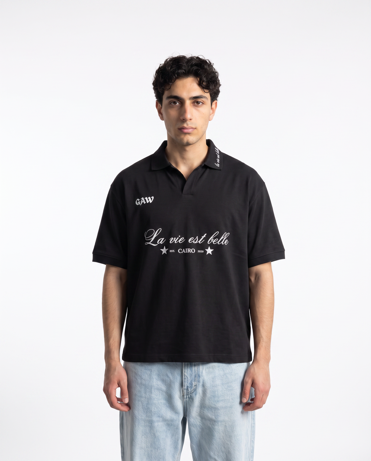 La Vie Est Belle Polo - Black